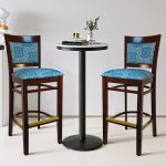 custom wood barstool