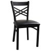 Black Vinyl Seat